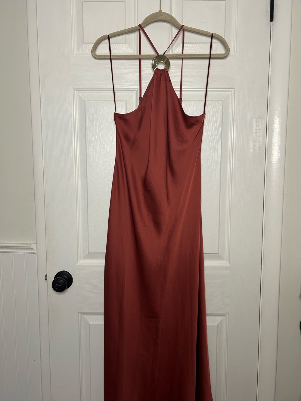 Anthropologie Veda Halter Slip Midi Dress - Picture 5 of 16